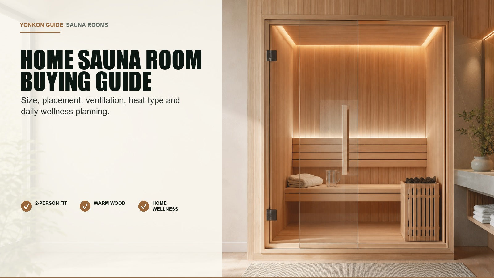 Home Sauna Room Guide: What Buyers Should Know Before Purchase