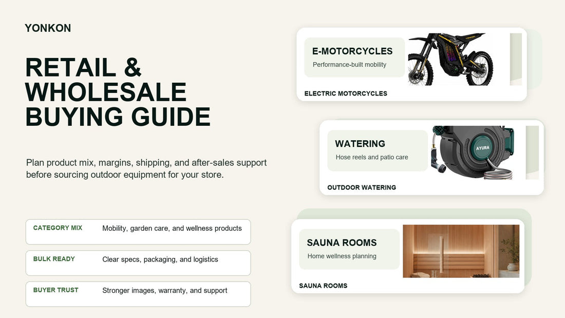 Retail and Wholesale Buying: How to Source YONKON Outdoor Products