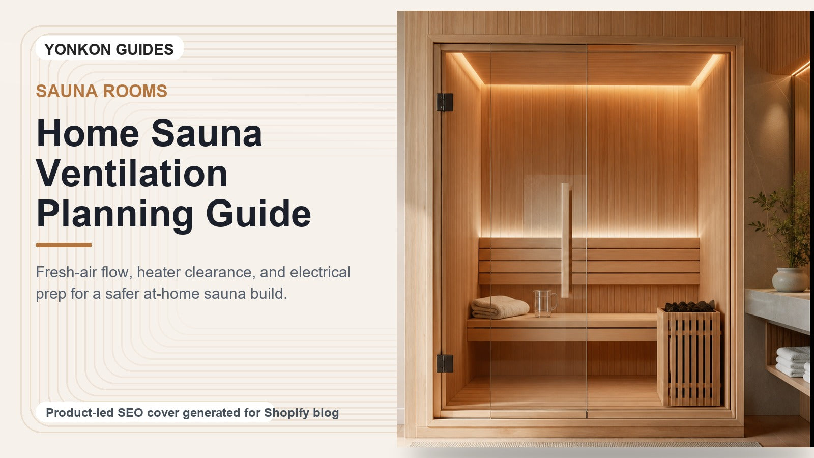 Home Sauna Room Ventilation and Electrical Planning Guide