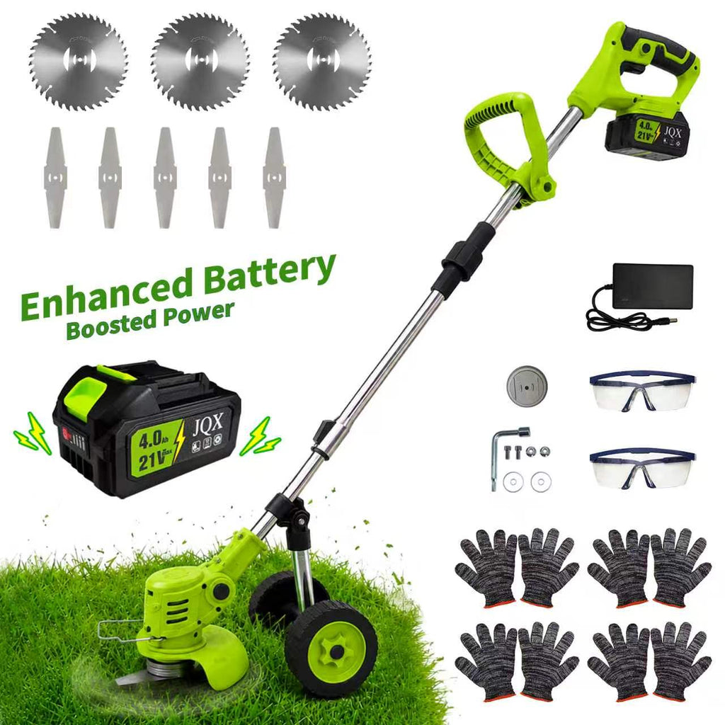 YONKON 21V 3-in-1 Cordless Weed Trimmer