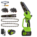 YONKON 21V 6-Inch Cordless Mini Chainsaw Kit